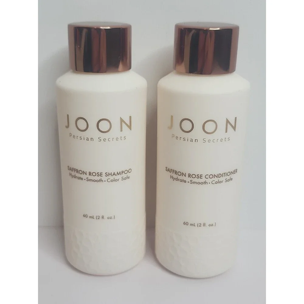 Joon Secrets Saffron Rose Shampoo & Conditioner 2 oz ea Duo Travel Size